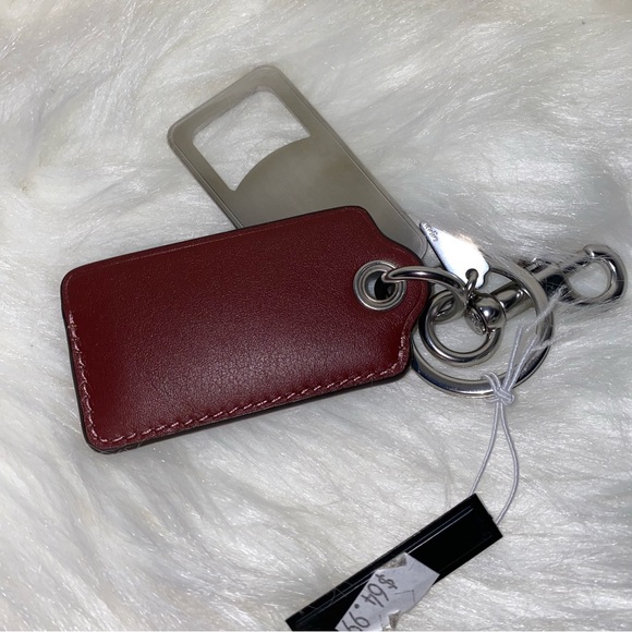 Coach Bottle Opener Key Fob New - Picture 3 of 3